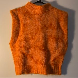 ZARA WOOL ALPACA VEST